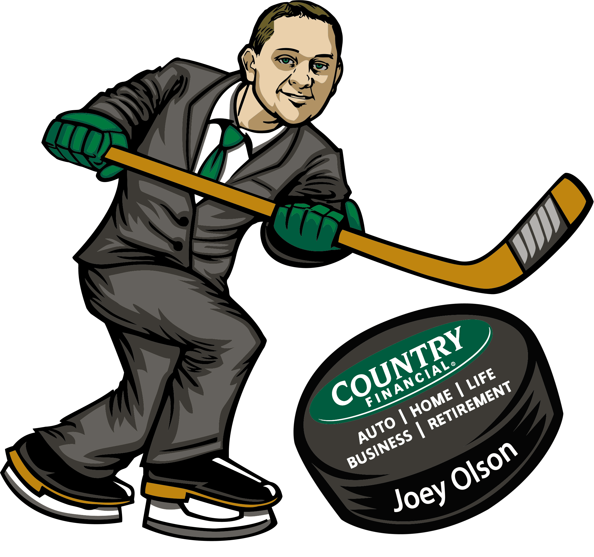 joey olson country financial logo